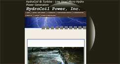 Desktop Screenshot of hydrocoilpower.com